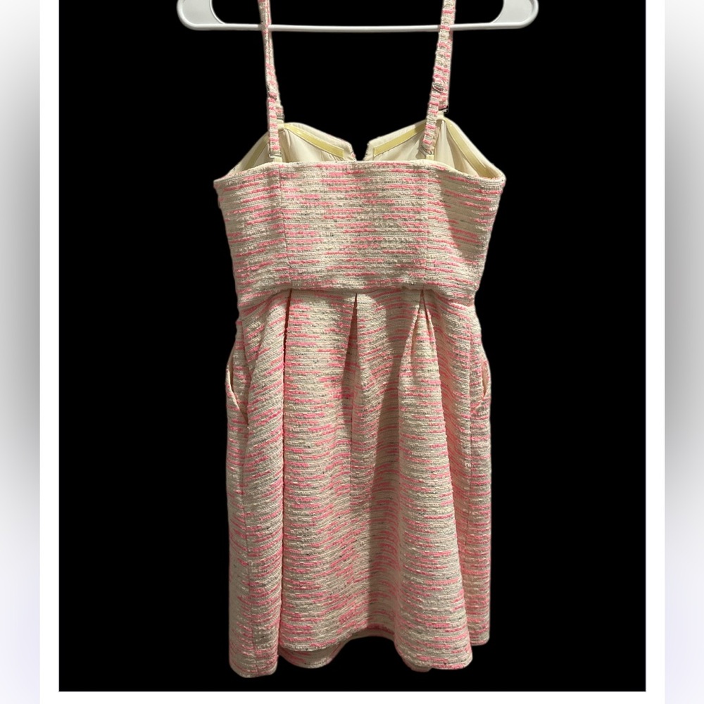 Moulinette Soeurs Pink and White Mini Dress - Picture 9 of 16